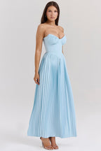 Forte dei Marmi - Light  Blue Long Dress
